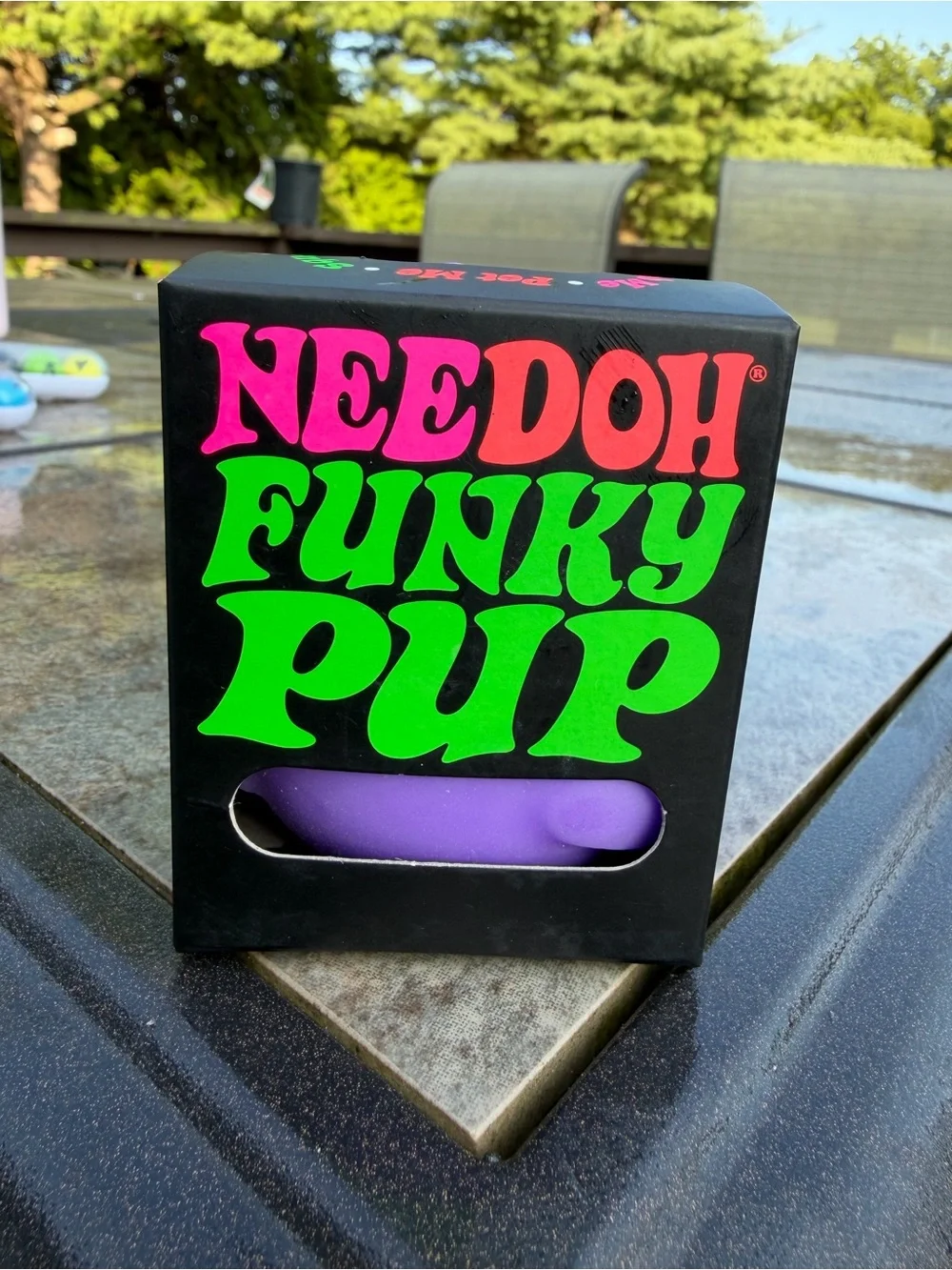 Nee Doh Funky Pup Purple